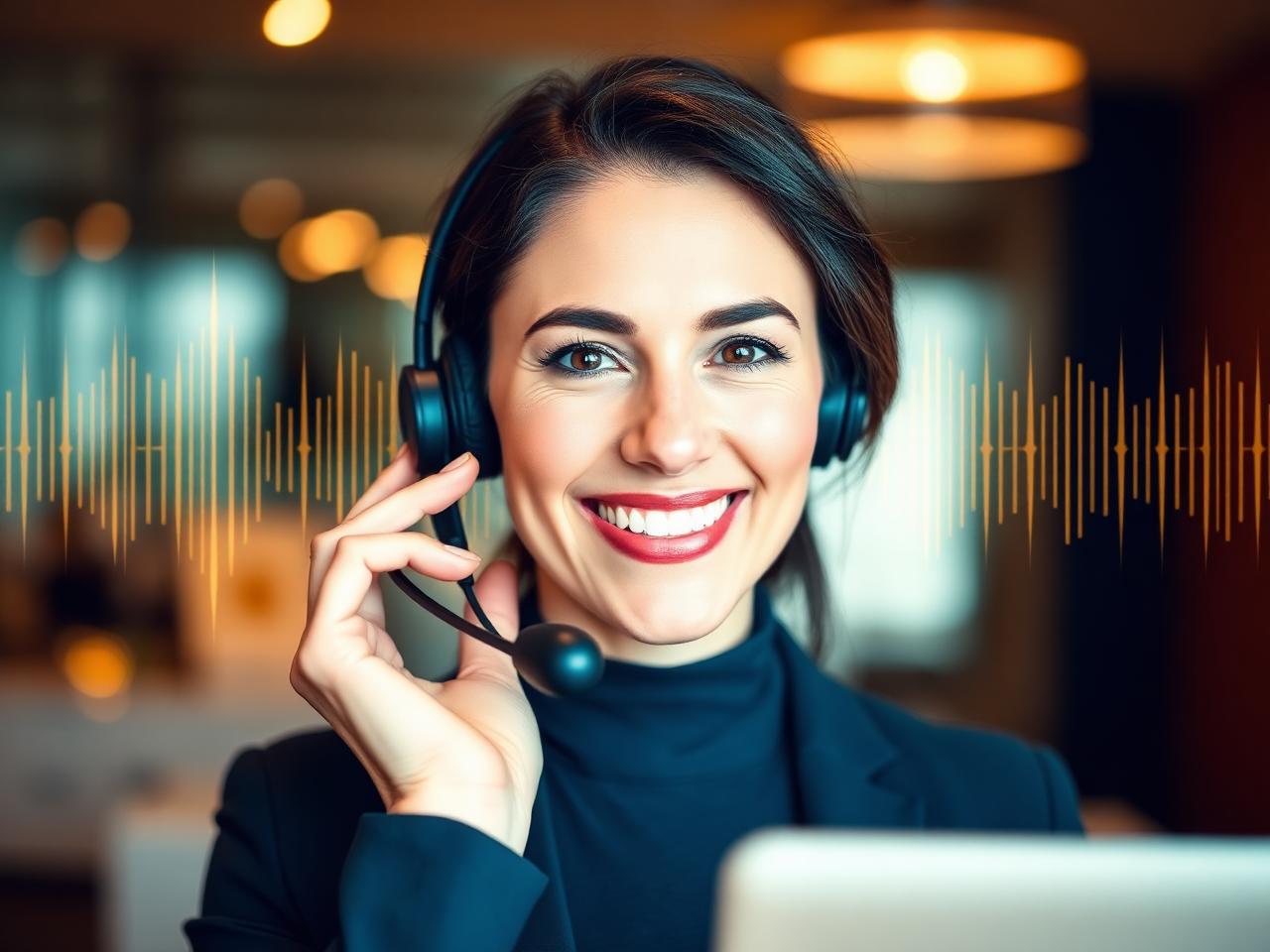 Agent vocal IA répondant aux appels d'agence immobilière